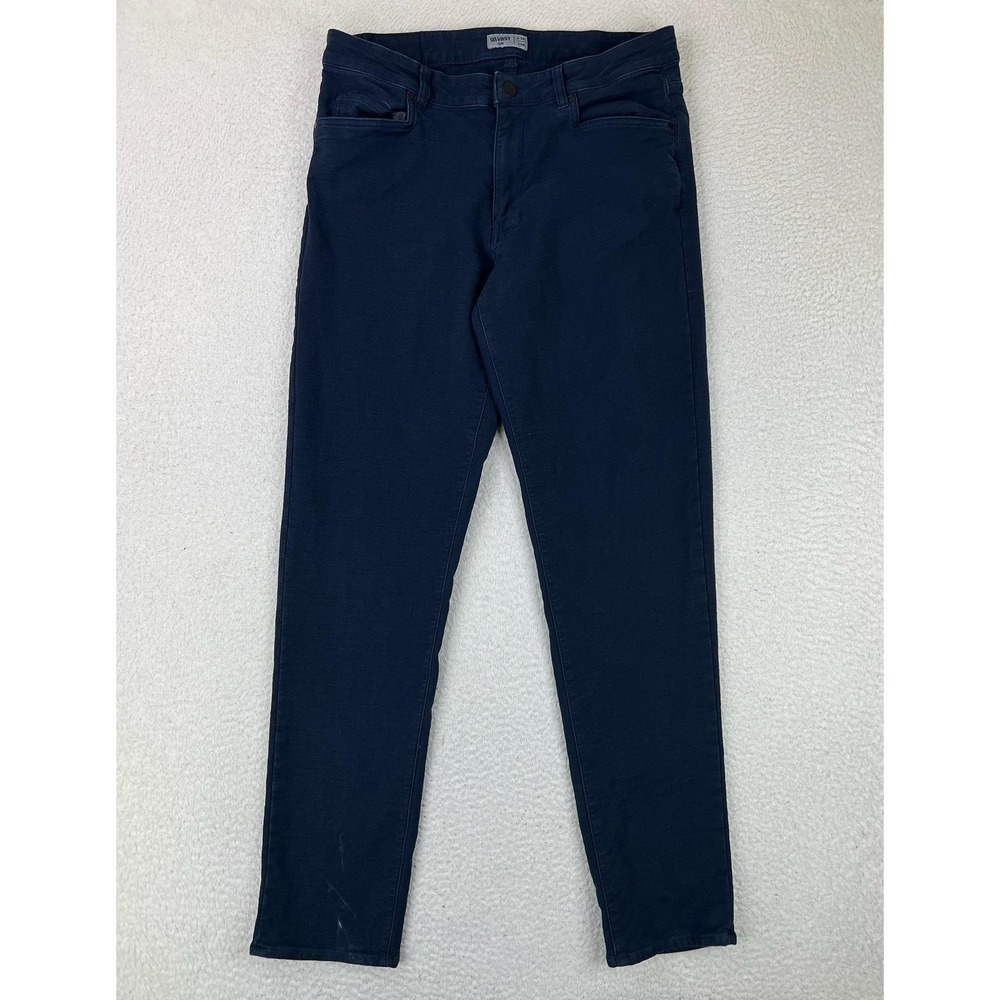 VRST Mens 34x31 Slim Tapered Stretch Jeans Dark Wash Blue Denim Pants